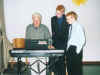 Harry, unser Musikus mit Eike und seinem Cousin Daniel (46327 Byte)